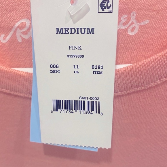 NWT The Rolling Stones Pink Graphic Tee sz Medium - Picture 4 of 4